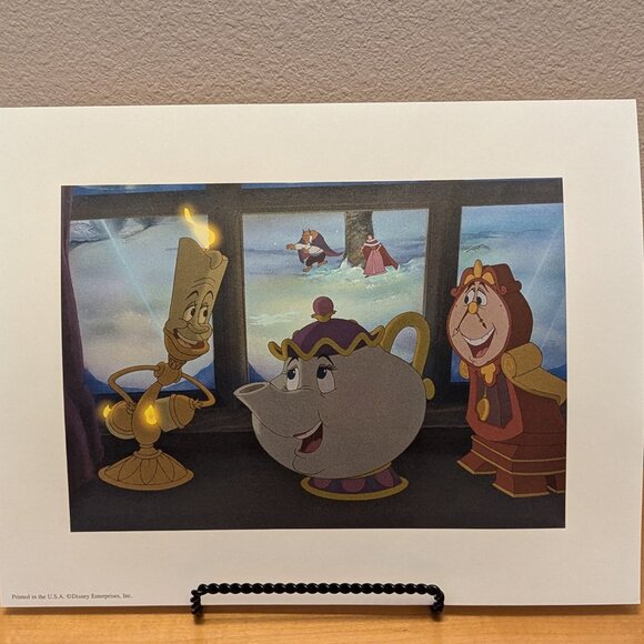 Walt Disney "Beauty and the Beast" Excusive Commemorative Lithograph Portfolio - Picture 8 of 10